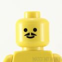Lego Head #03 - Biggs Darklighter - Pointed Mousta