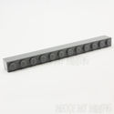 Lego Brick  1 x 12  Dark Bluish Gray