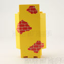 Lego Corner 3X3X6 Castle Wall Panel Yellow with Re