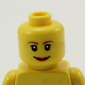 Lego Head #271 - Dual Sided Female, Smile & Scared