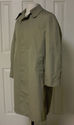 Vintage Classic Trench Coat Raintamer Mens Polyest