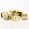 Lego Brick   2 x 2 Tan  10 Pack  NEW 