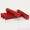 Lego Brick  1 x 6 Red  5 Pack