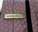 Vintage 70's Geoffrey Beene 100% Silk Lavender Pur