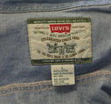 Vintage LEVI'S Rugged Blue Denim Shirt L long slee