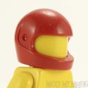 Lego Minifig Racing Helmet Red