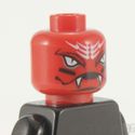 Lego Head #661 - Alien with Snake Eyes Mouth Fangs