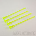 Lego Antenna Whip 8H Trans Neon Green 4 Pack 10143