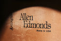 Allen Edmonds Arlington 9.5 C Burgandy Wing Tip Ki