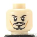 Lego Head #559 - Dual Sided Smiling & Scared Patte