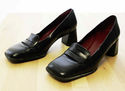 Vintage Enzo Angiolini Black Heels Pumps Womens 5 