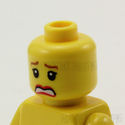 Lego Head #271 - Dual Sided Female, Smile & Scared