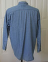 Vintage LEVI'S Rugged Blue Denim Shirt L long slee