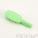 Lego Medium Green Brush / Hairbrush with Short Han