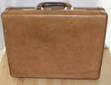 Vintage Franzen Leather Briefcase Padded Presto Lo