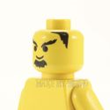 Lego Head #54x - Male Bushy & Moustache, Eyebrows 