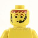 Lego Head #69 - Male with Headset over Smile, Red-