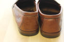 Heartland Shoes Slip on Leather Loafers Mens 9 1/2