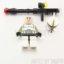 Lego Minifig  Clone Trooper Commander / Shoulder  