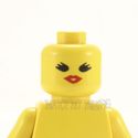 Lego Head #175 - Female Red Lips, Open Mouth, Thic