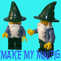 Lego Minifig Wizard Sorcerer - Potion Bottle, Tabl