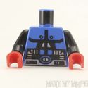 Lego Torso #66 - Space Spyrius Pattern, Black Arms