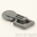 NEW 2X Lego Dark Bluish Gray Circular Blade Saw