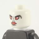 Lego Head #374 - Alien with 2 & 3 Eyes, Dual Sided