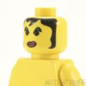 Lego Head #109 - Female Green Eyebrows, Red Lips, 