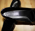 Vintage Etienne Aigner Black Patent Leather Loafer