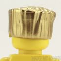 Lego Minifig Hair - Flat Top Buzz Cut - Gold  NEW