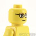Lego Head #122b - Male with Glasses &Thin Brown Ey