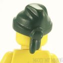 Lego Minifig Head Gear Dark Green Pirate Rag Wrap 