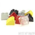 Lego 2 x 2 Slope - 45 Degree - Lot of 10 - 10 Pack