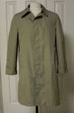 Vintage Classic Trench Coat Raintamer Mens Polyest