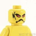 Lego Head #08 - Alien with Red Eyes, Frown, Gills 