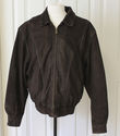 Vintage Wilsons Leather Jacket Chocolate Brown Siz