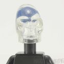 Lego Head #709 - Crystal Skull  Blue Brain, Indian