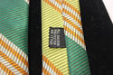 Vintage 60's Harris Neckwear Co. Olive Green Orang