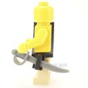 Lego Minifig - Black Sword Holder Scabbard w/ Stra
