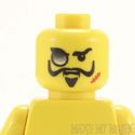 Lego Head #127 - Male with Monicle, Scar, Goatee, 