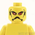 Lego Head #08 - Alien with Red Eyes, Frown, Gills 