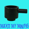 Lego Minifig Utensil Black Saucepan Pot Pan 