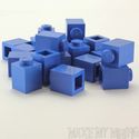 Lego Brick  1 x 1 Blue  20 Pack 