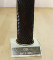 Vintage Goldtone Cast Metal Trophy Award 1987 - Hu