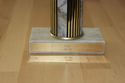 Vintage Goldtone Cast Metal Trophy Award 1987 - Hu