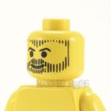 Lego Head #141 - Male Hair, Beard & Sideburns Vert