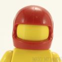 Lego Minifig Racing Helmet Red