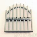Lego Castle Door Gate 1 x 8 x 9 Arched with Bars a