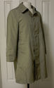 Vintage Classic Trench Coat Raintamer Mens Polyest